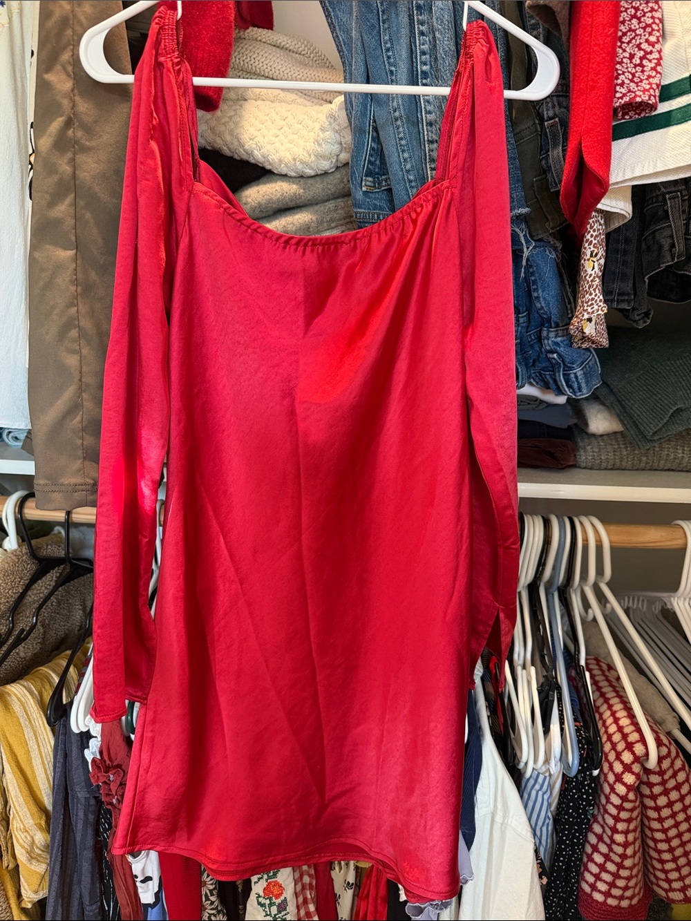 Princess Polly Red Star Power Mini Dress Size 6
